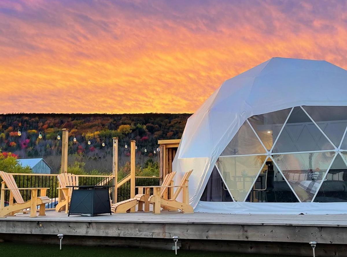 Port Wade Glamping Domes Villa Victoria Beach Exterior photo